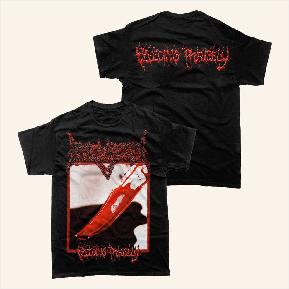 Gorgasm Merch Bleeding Profusely T-Shirt Gifts For Best Friends Birthday Gifts For Brother-1