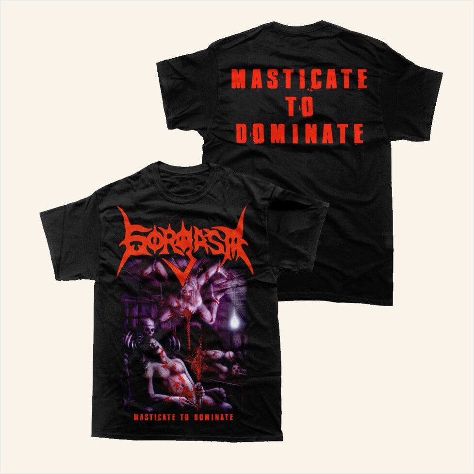 Gorgasm Merch Masticate To Dominate T-Shirt Best Gifts For Husband Birthday Gifts For Besties-1
