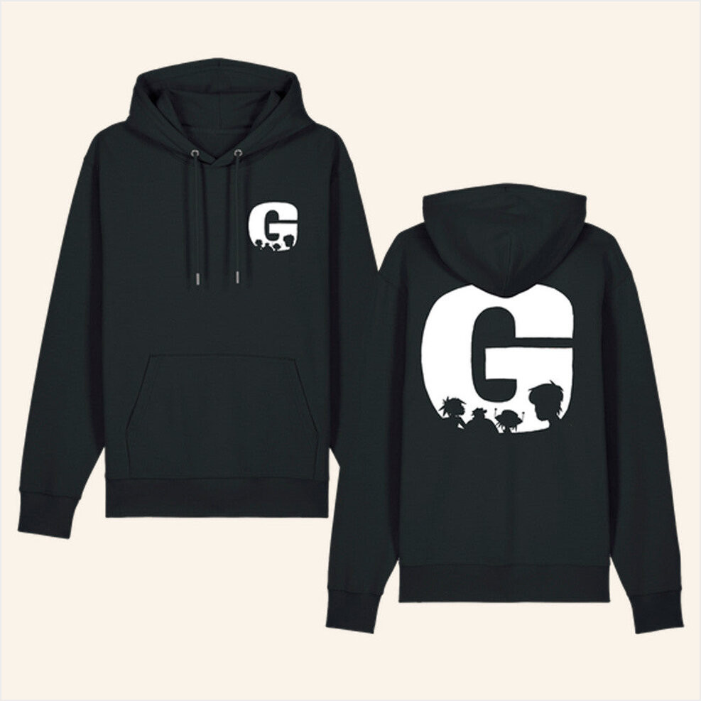 Gorillaz Merch 25 Big G Hoodie Unique Birthday Gift For Boyfriend Gifts For BFF Christmas Presents Ideas-1 Gorillaz Merch 25 Big G Hoodie Unique Birthday Gift For Boyfriend Gifts For BFF Christmas Presents Ideas-1