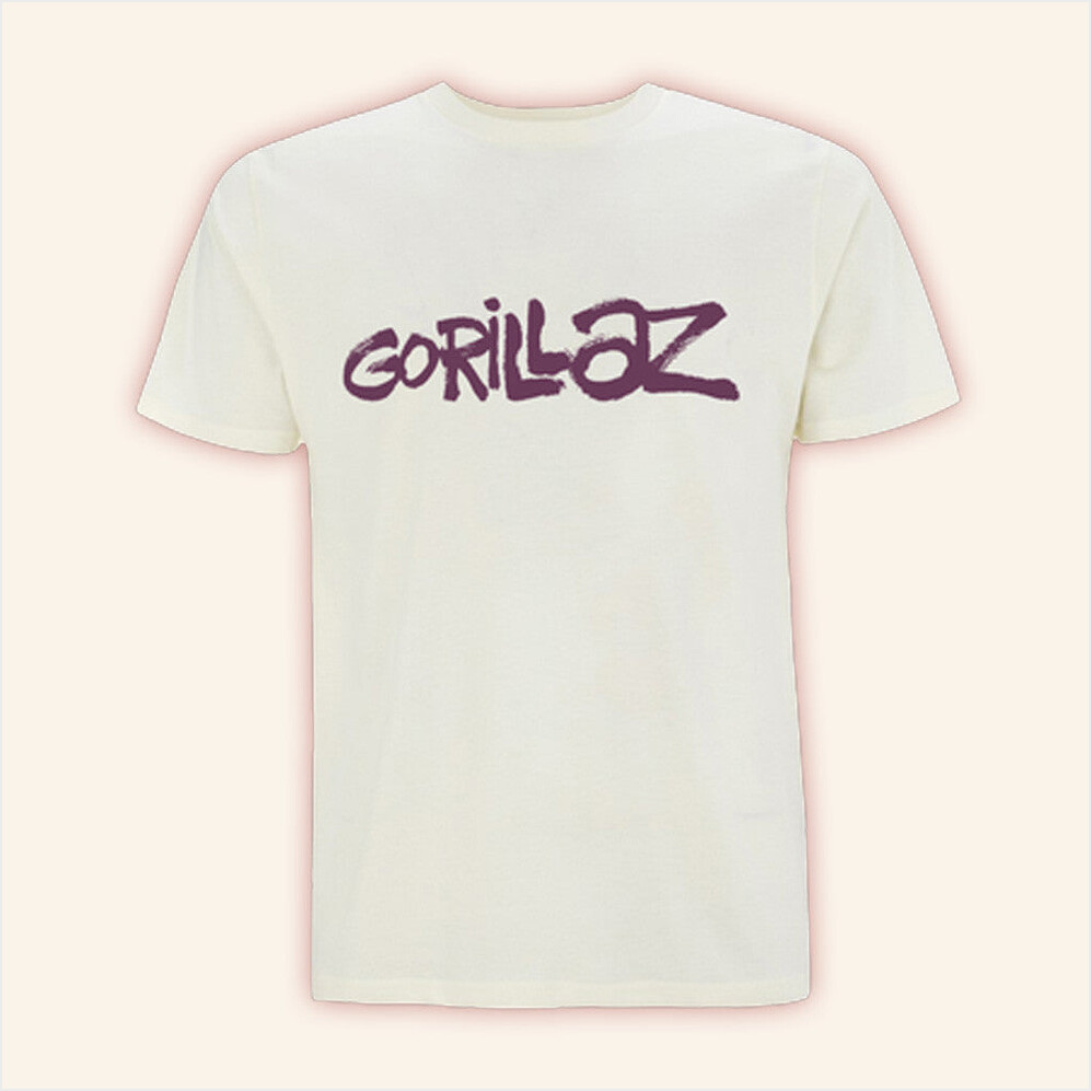 Gorillaz Merch 25 Graffiti Logo T-Shirt Birthday Birthday Gift Ideas For Her Gifts For Friends-1 Gorillaz Merch 25 Graffiti Logo T-Shirt Birthday Birthday Gift Ideas For Her Gifts For Friends-1