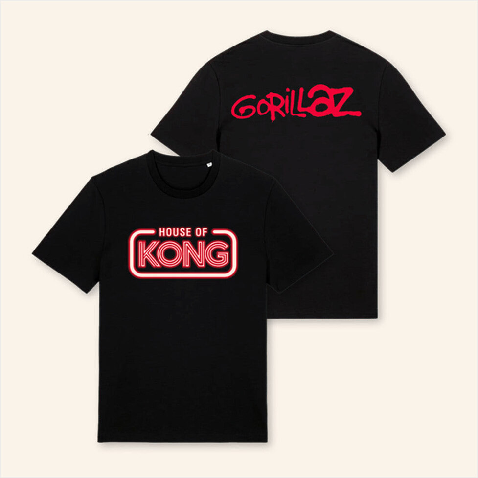 Gorillaz Merch 25 HOK Logo T-Shirt Birthday Birthday Gift Ideas For Friends Gifts For Besties-1