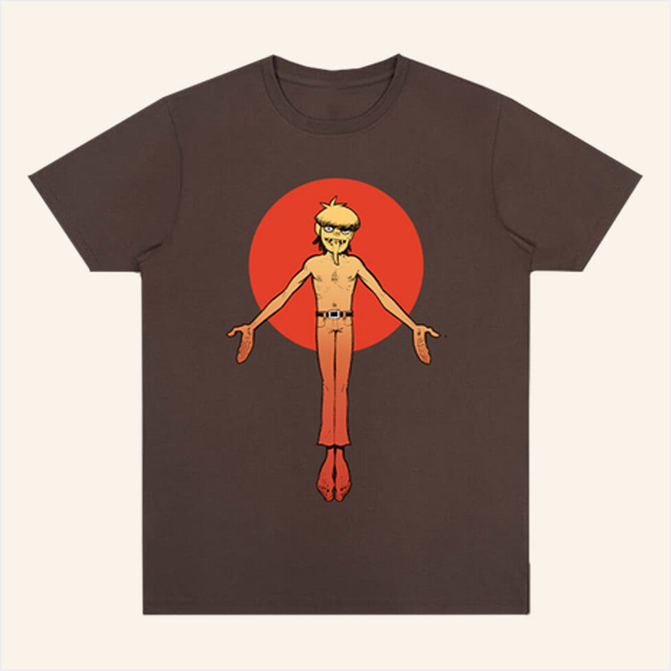 Gorillaz Merch 25 Murdoc Hell Hole T-Shirt Birthday Gift For Besties Gifts For Besties-1