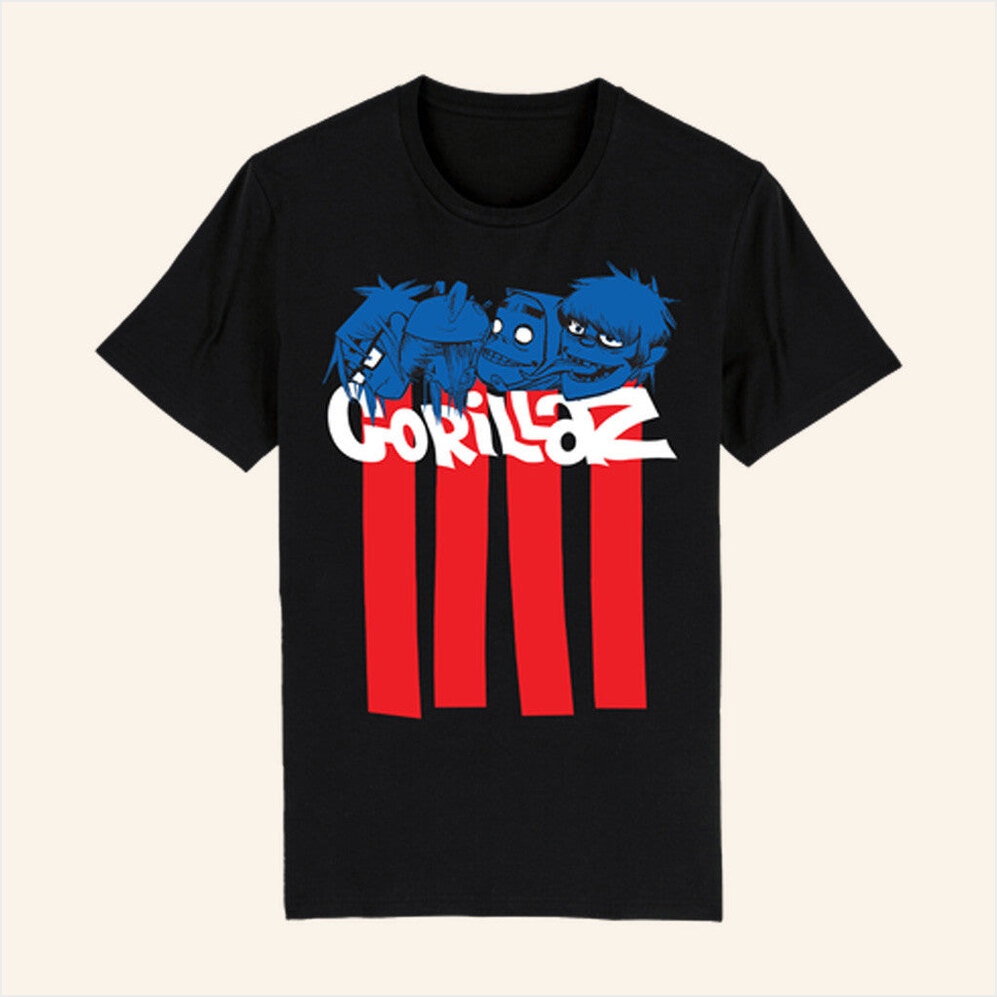 Gorillaz Merch 25 Pez Heads T-Shirt Birthday Gift For Best Friends Gifts For Best Friend-1