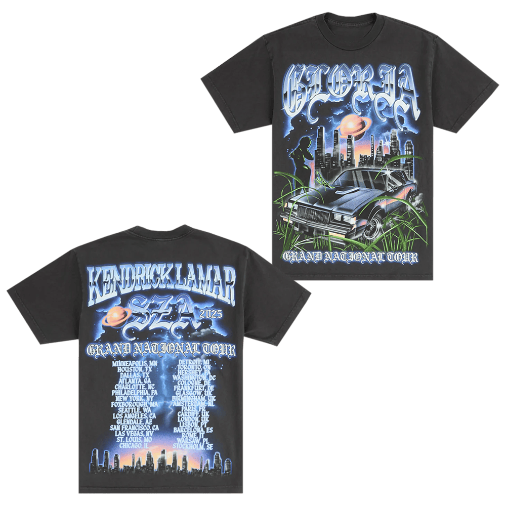 Grand National Tour Merch Kendrick Lamar GNT Gloria Bug Tour 2025 Shirt SZA Merch Fans Gifts-1