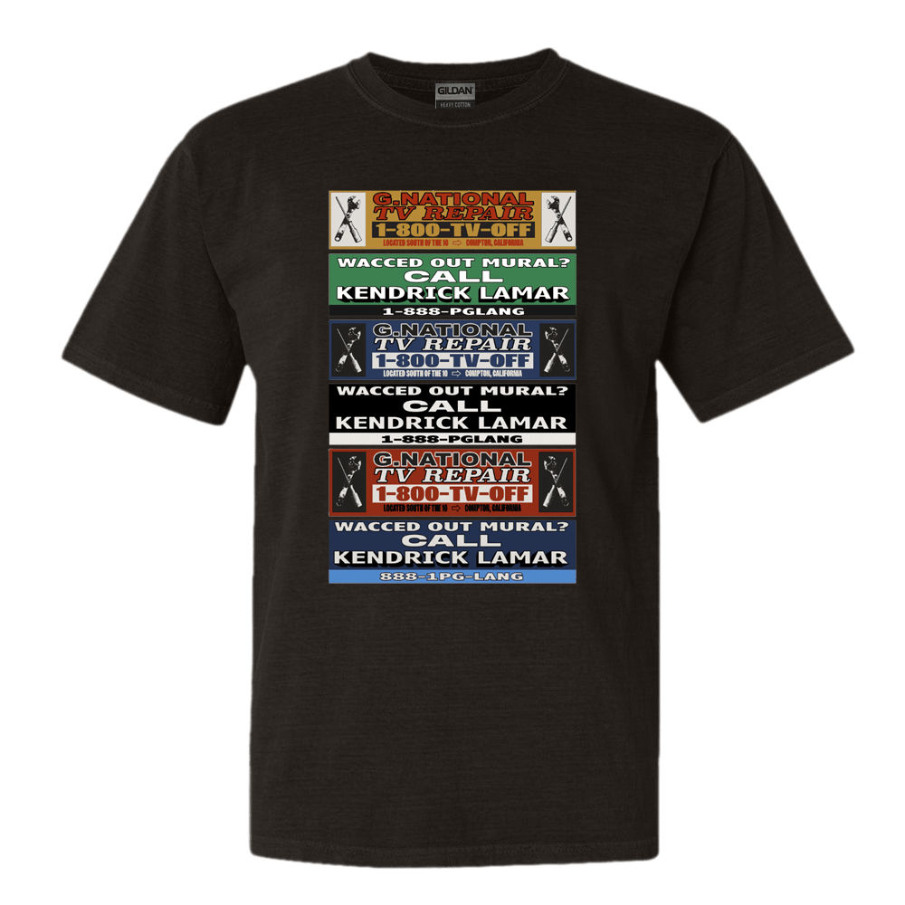 Grand National Tour Merch Kendrick Lamar T-Shirt Gifts For Music Fans-1