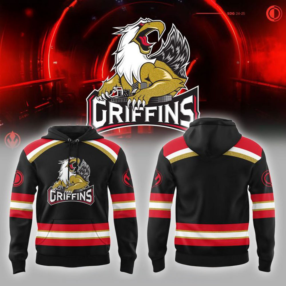 Grand Rapids Griffins 2025 Star Wars Hoodie Father In Law Gifts Dad's Day-1