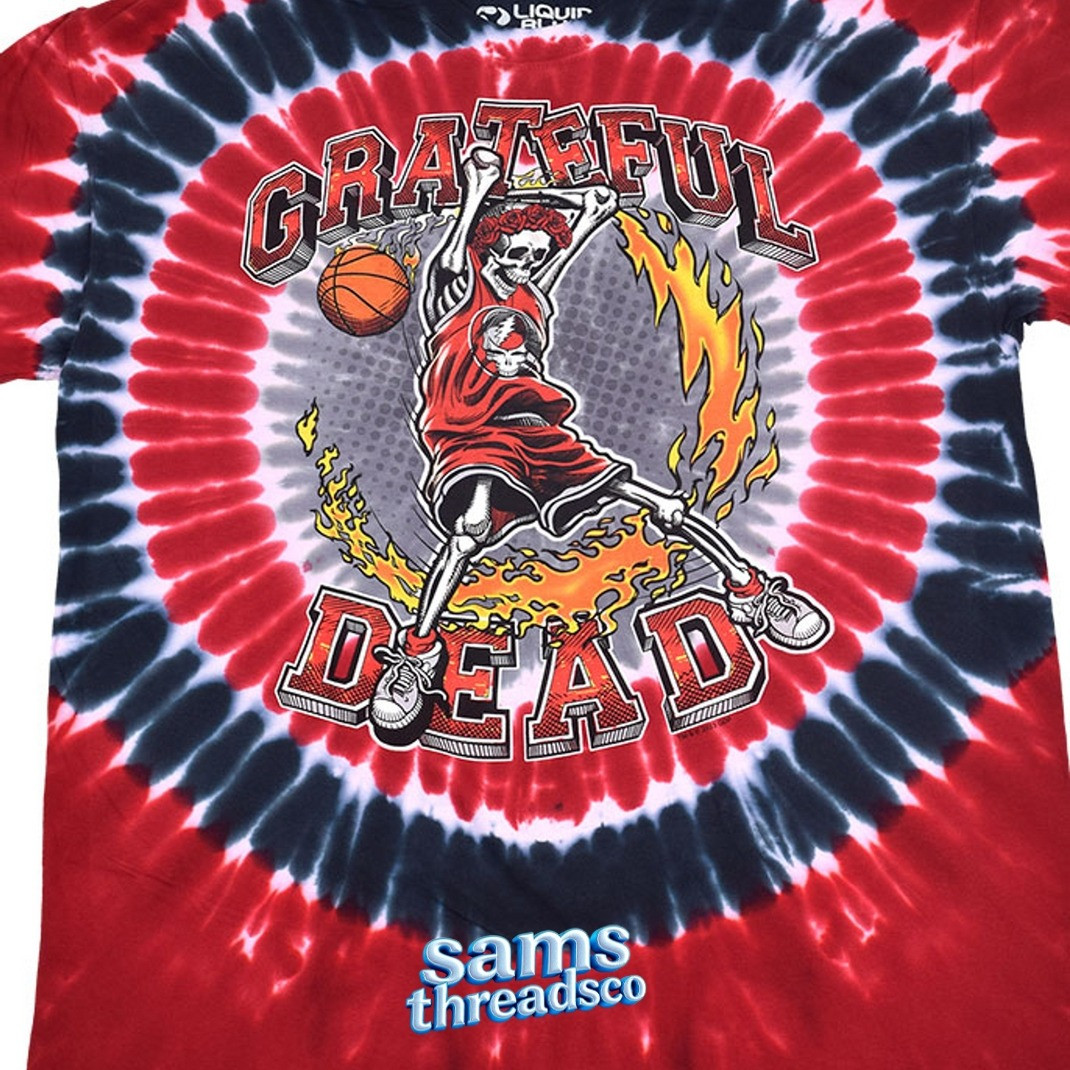 Grateful Dead Chicago Bertha Dunker Tie Dye Shirt Basketball Fan Gift Ideas-1 Grateful Dead Chicago Bertha Dunker Tie Dye Shirt Basketball Fan Gift Ideas-1