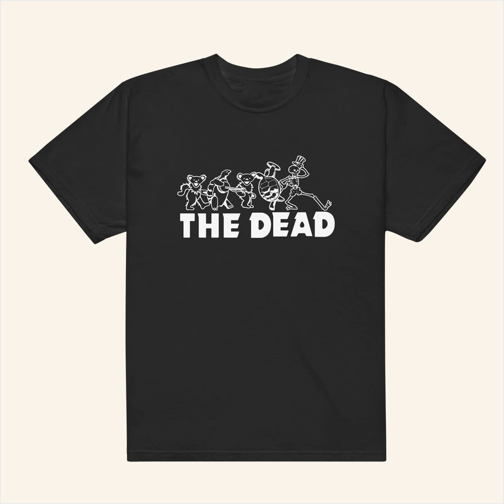Grateful Dead Merch The Dead T-Shirt Gift Ideas For Husband Birthday Gifts For Fans-1