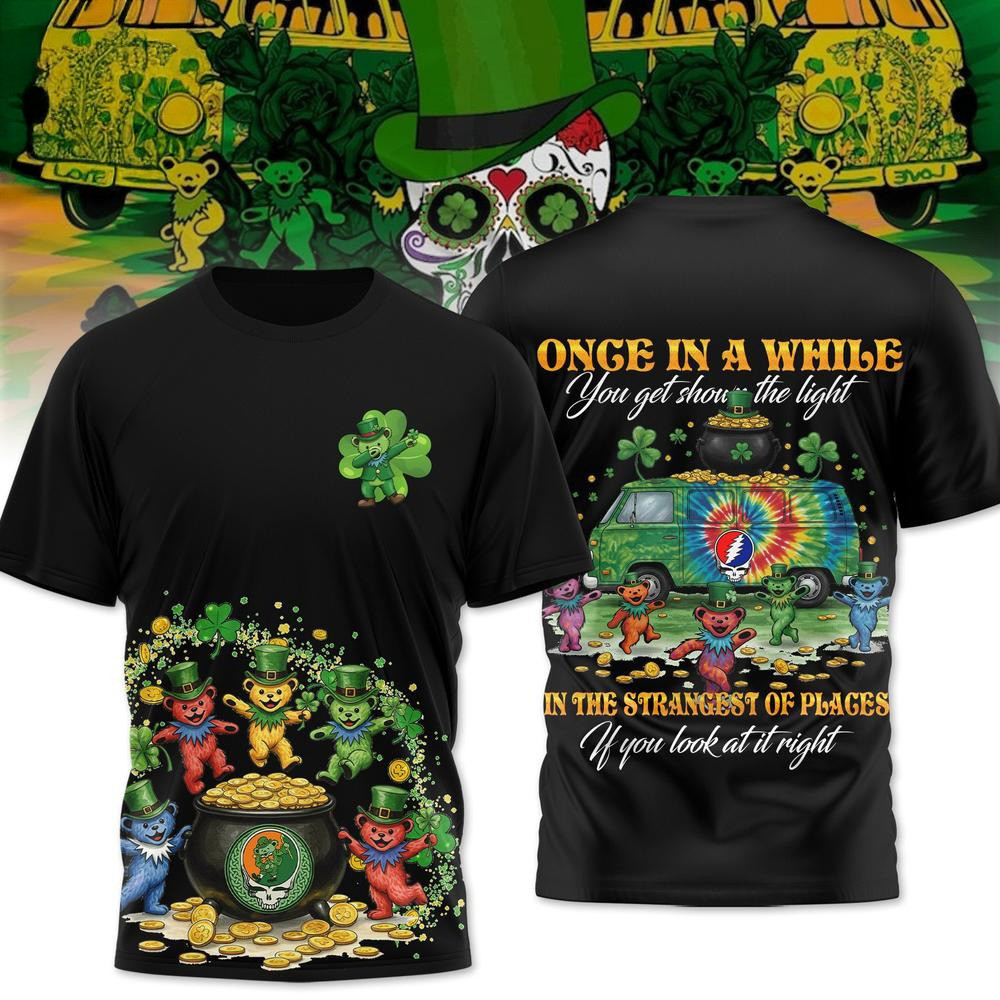 Grateful Dead Scarlet Begonias Limited Edition T-Shirt Gifts For Music Fans-1