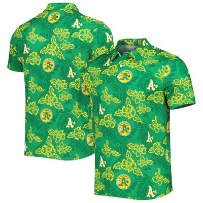 Green Athletics Polo Shirt Sports Aloha Shirt Father In Law Gifts Dad's Day-1