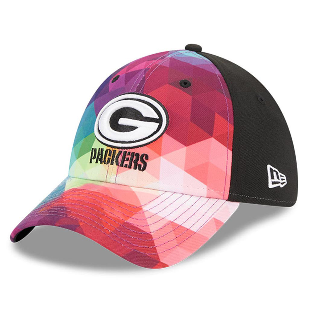 Green Bay Packers Crucial Catch NFL Embroidered Hat 2025 Rainbow Packers Merch Friend Gifts-1