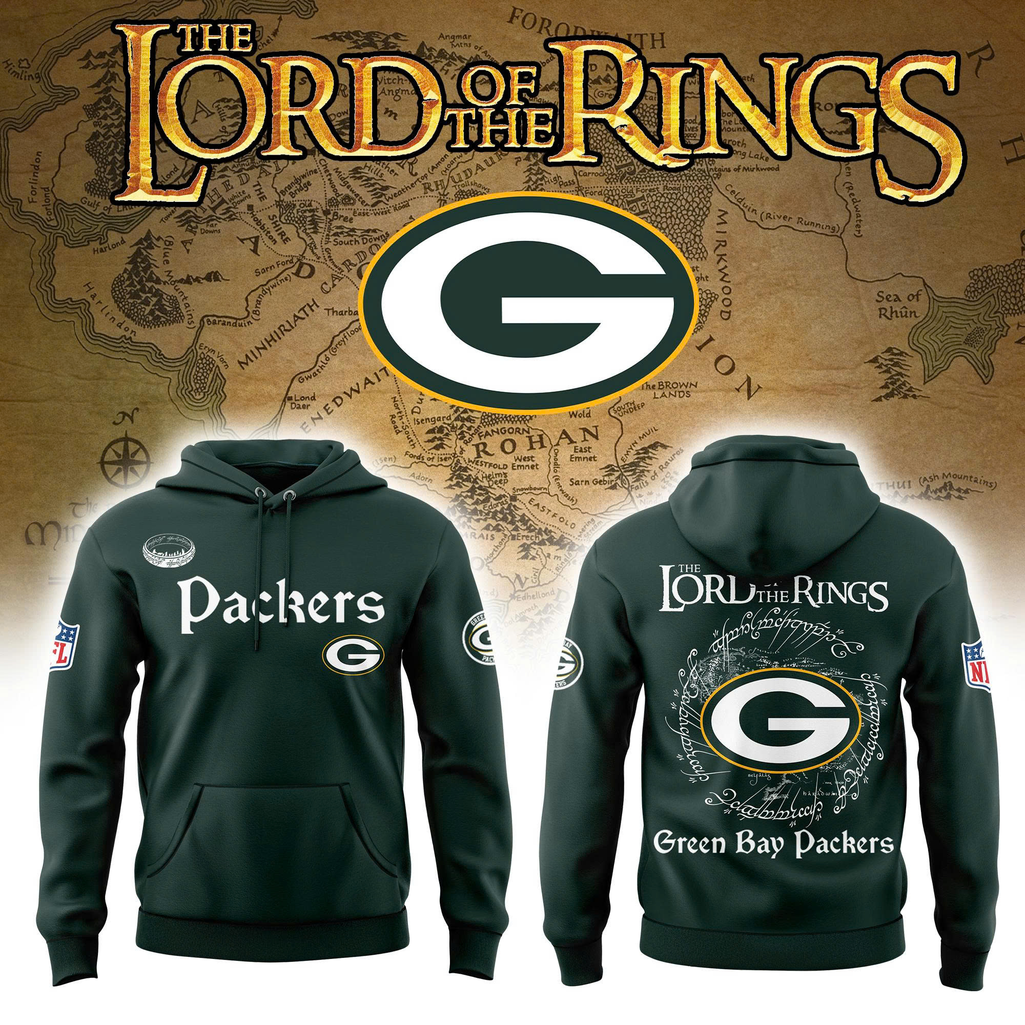Green Bay Packers x LOR Limited Edition Hoodie-1