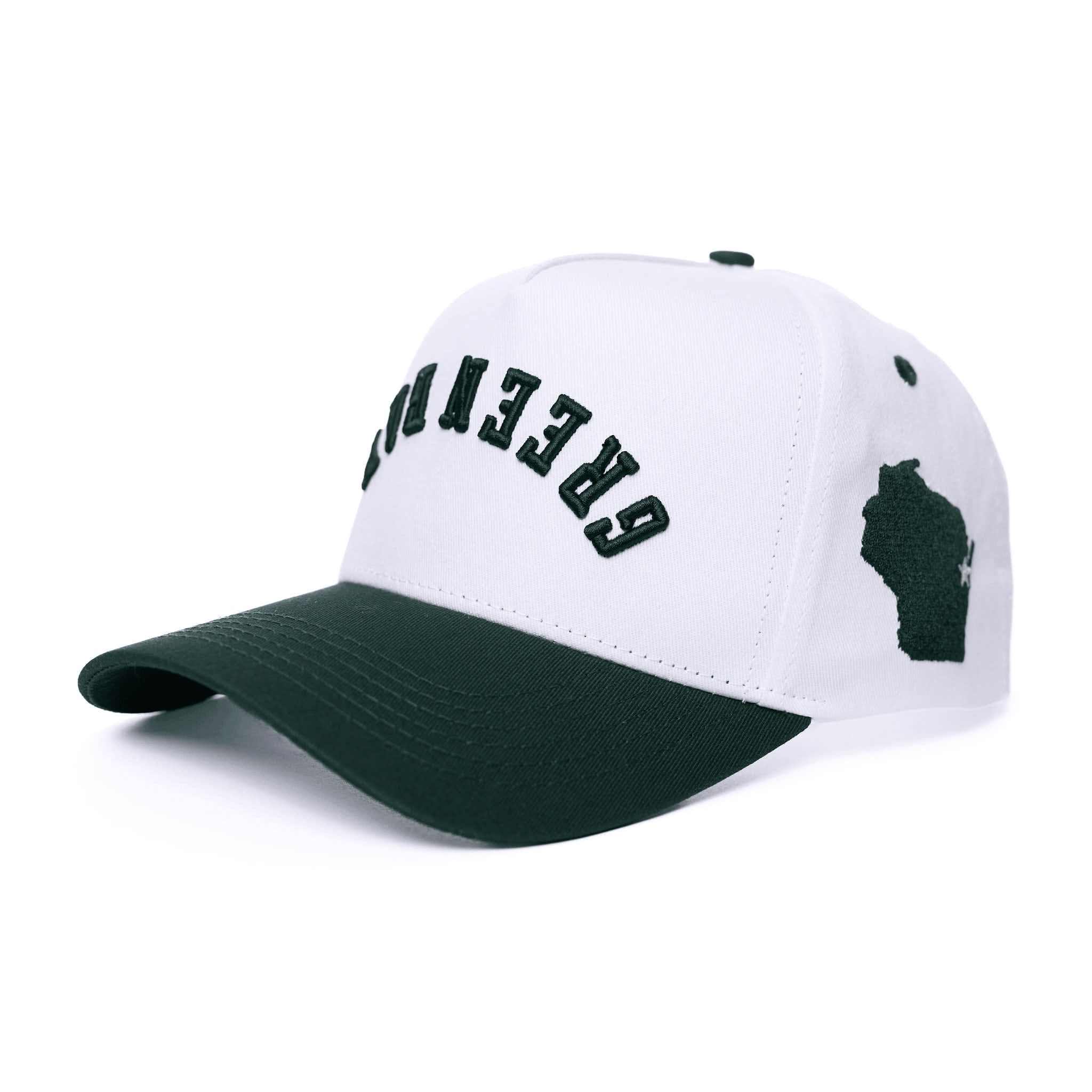 Green Bay Upside Down Hat Trend Green Bay Reversed Hat Awesome Father's Day Gifts-1