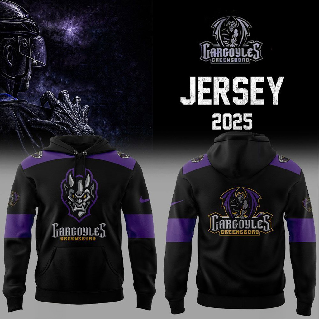 Greensboro Gargoyles Stone To Storm 2025 Hoodie Gargoyles Merch Presents For Fans-1