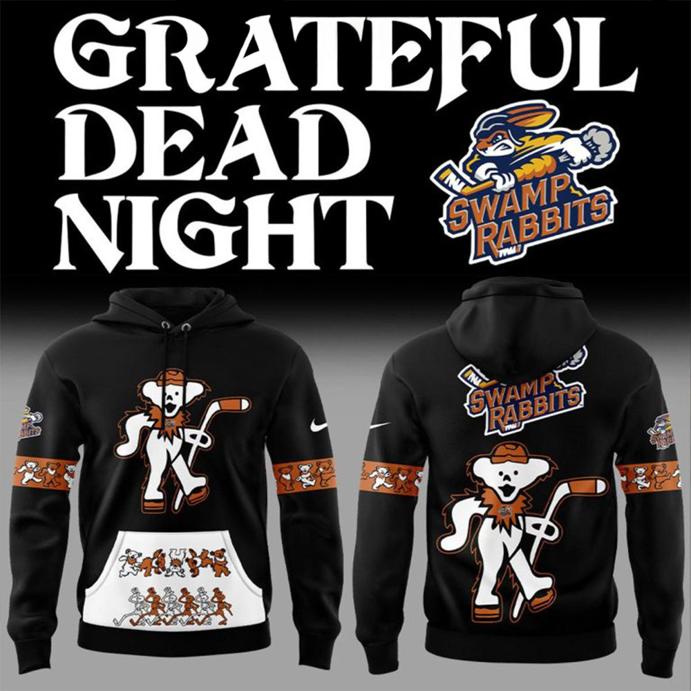 Greenville Swamp Rabbits Memories Grateful Dead Hockey Hoodie Great Gifts For Hockey Fans-1