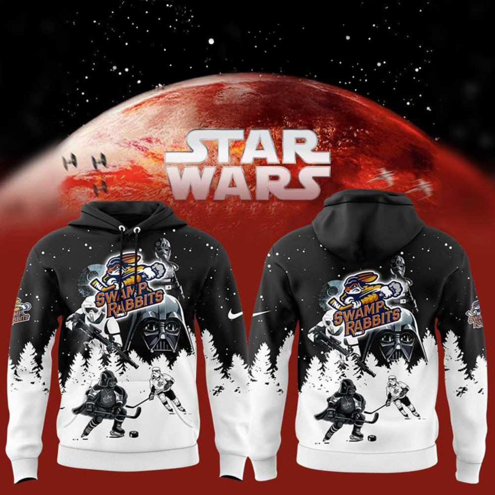 Greenville Swamp Rabbits Star Wars 2025 Hoodie Great Gifts For Dad-1