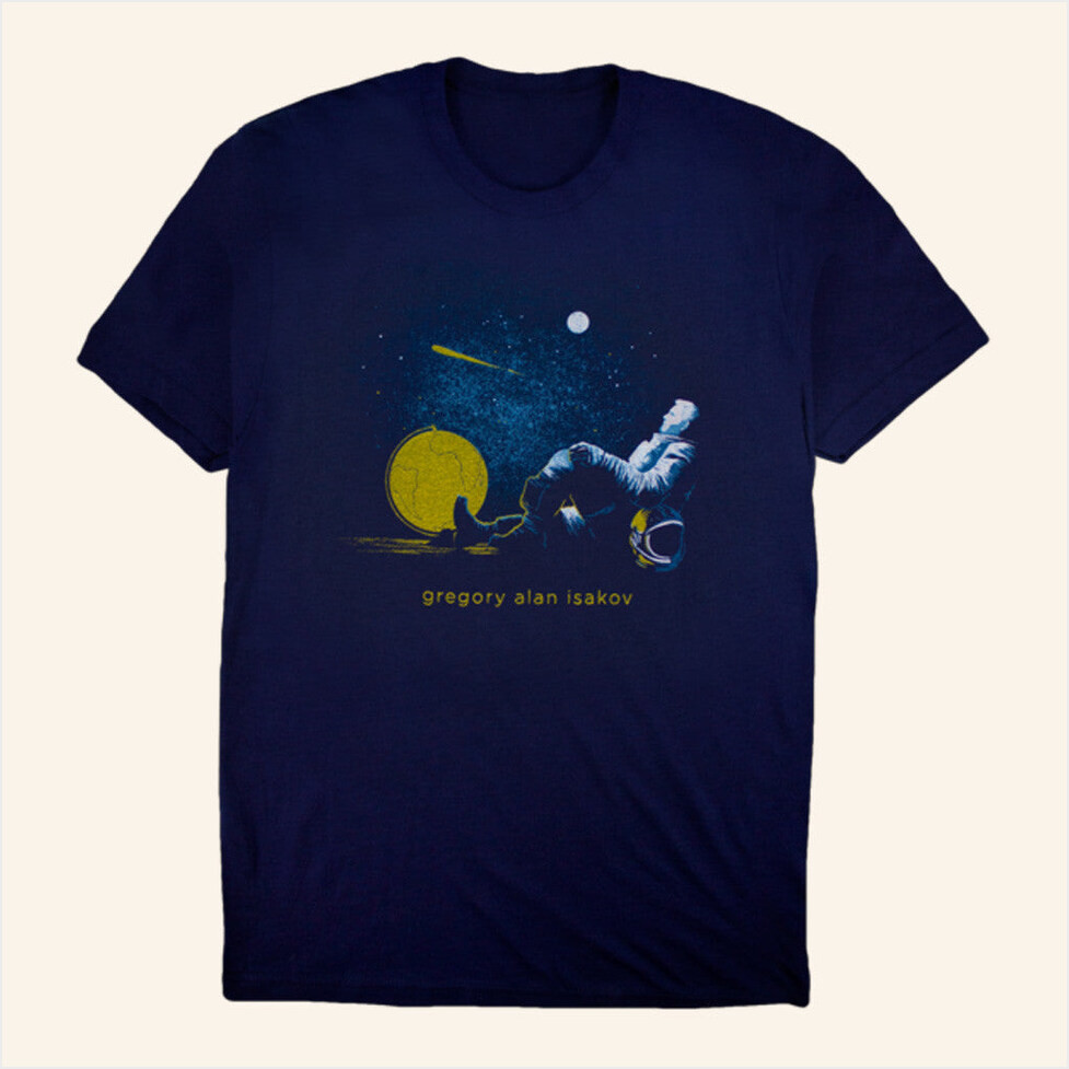 Gregory Alan Isakov Merch Astronaut T-Shirt Gift Ideas For Dad Birthday Gifts For Best Friend-1