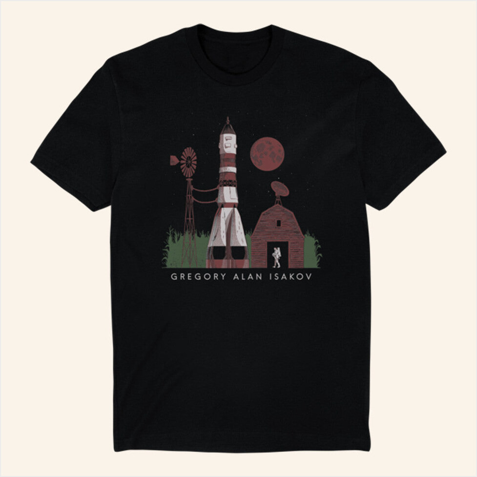 Gregory Alan Isakov Merch Space Farm T-Shirt Gifts For My Husband Birthday Gifts For Fans-1