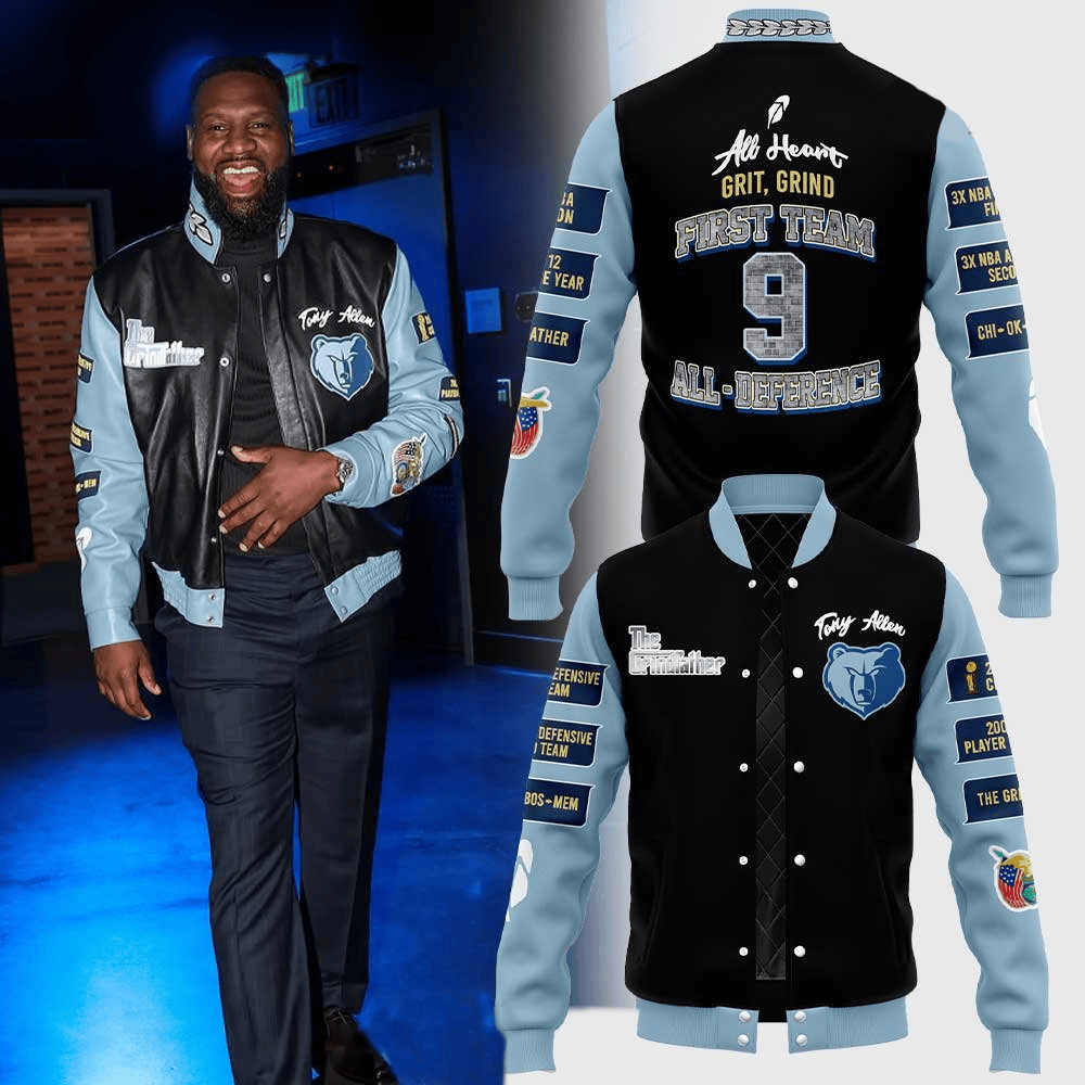Grindfather Tony Allen Memphis Grizzlies Jacket Dad Gifts For Father's Day 2025-1 Grindfather Tony Allen Memphis Grizzlies Jacket Dad Gifts For Father's Day 2025-1