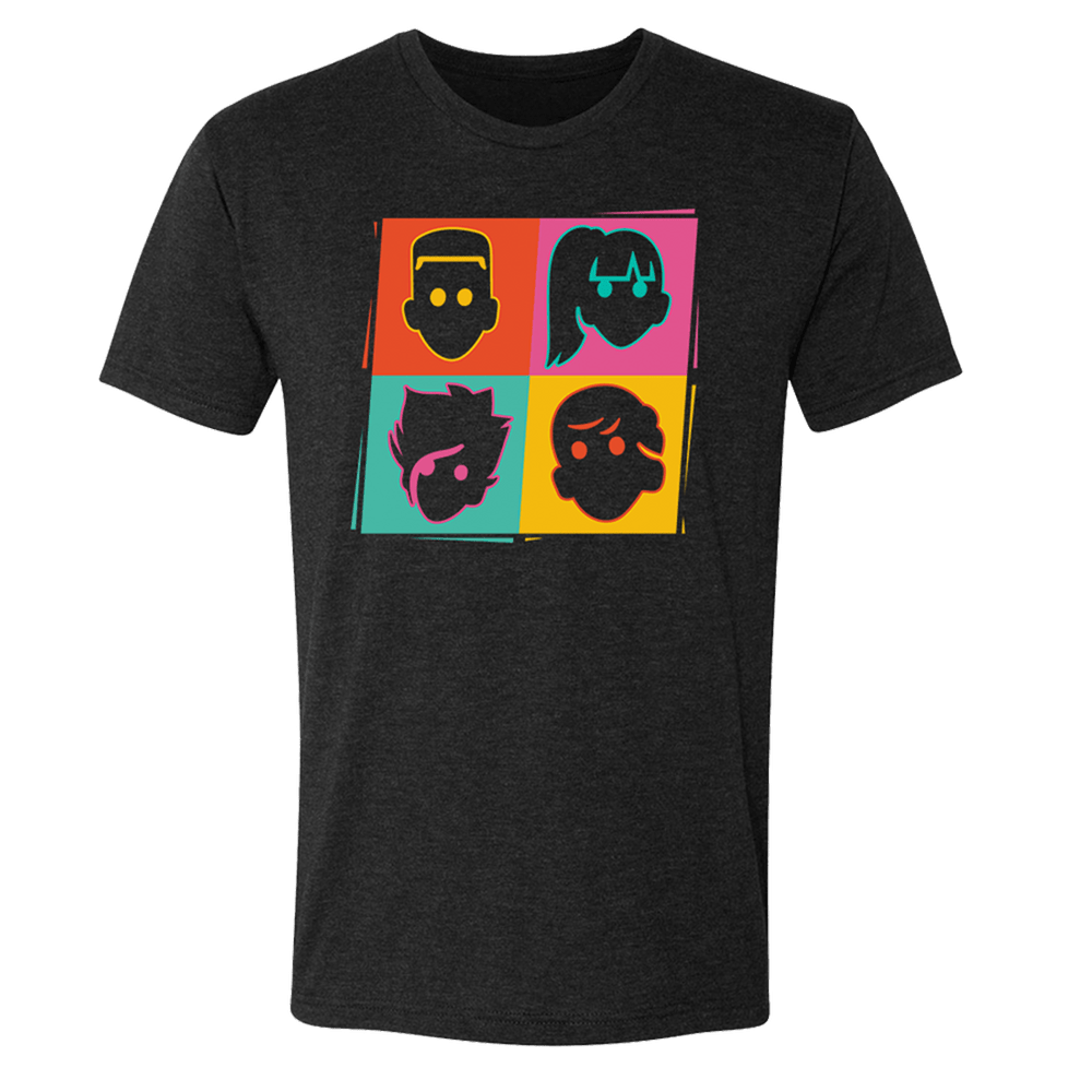 Grounded Merch Grounded Faces T-Shirt Gifts For Men's Women's-1