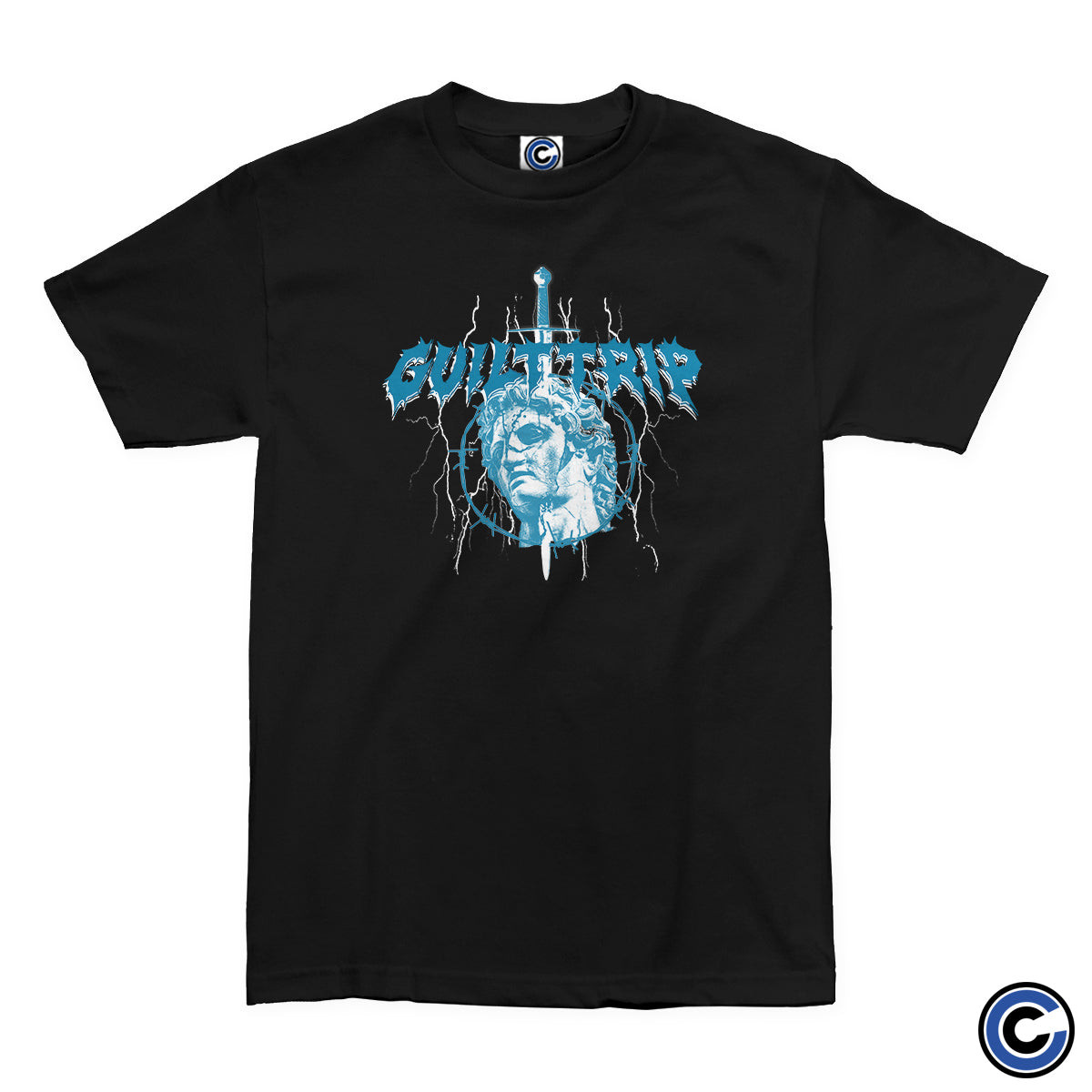 Guilt Trip Merch Statue Sword Shirt Guilt Trip Shirt-1