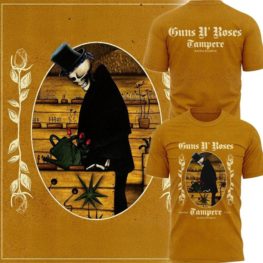 Guns N Roses Tonight We Play Tampere Shirt Guns N Roses Merch Gifts For Fans-1