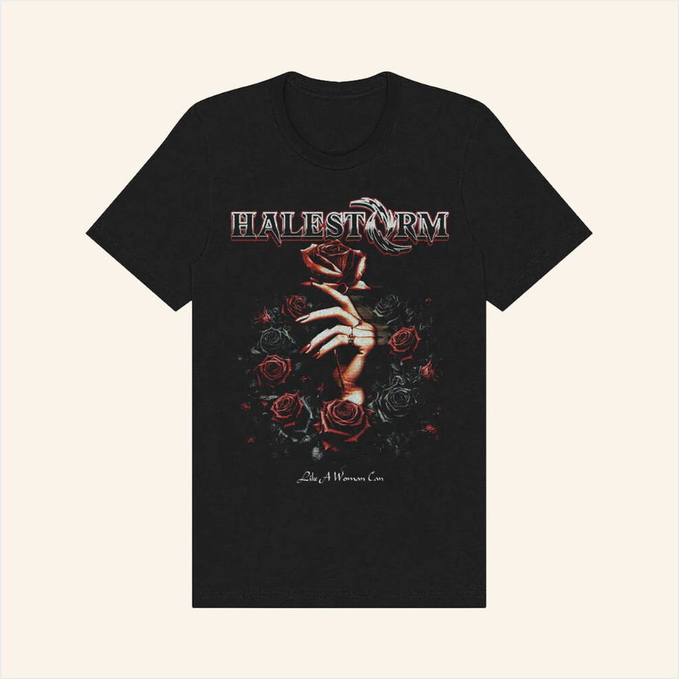 Halestorm Merch Like A Woman Can Shirt Gifts For Mom Birthday Gifts For Fans Christmas Presents-1