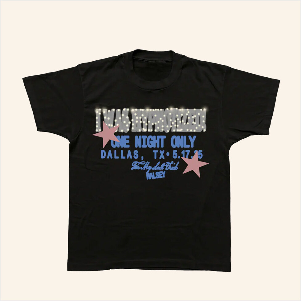 Halsey Merch Tour 2025 Dallas One Night T-Shirt Birthday Gifts For Wife Gifts For Fans-1