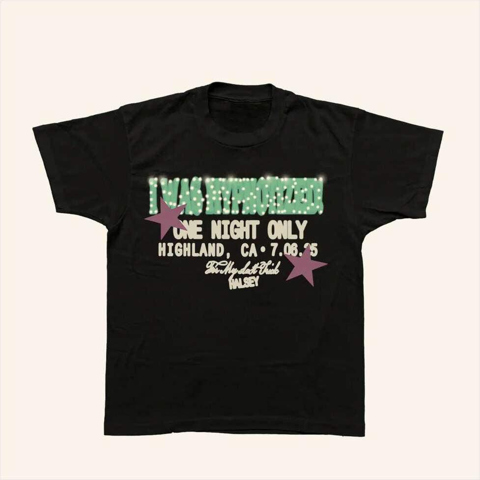 Halsey Merch Tour 2025 Highland One Night T-Shirt Birthday Gifts For Sister Gifts For BFF-1