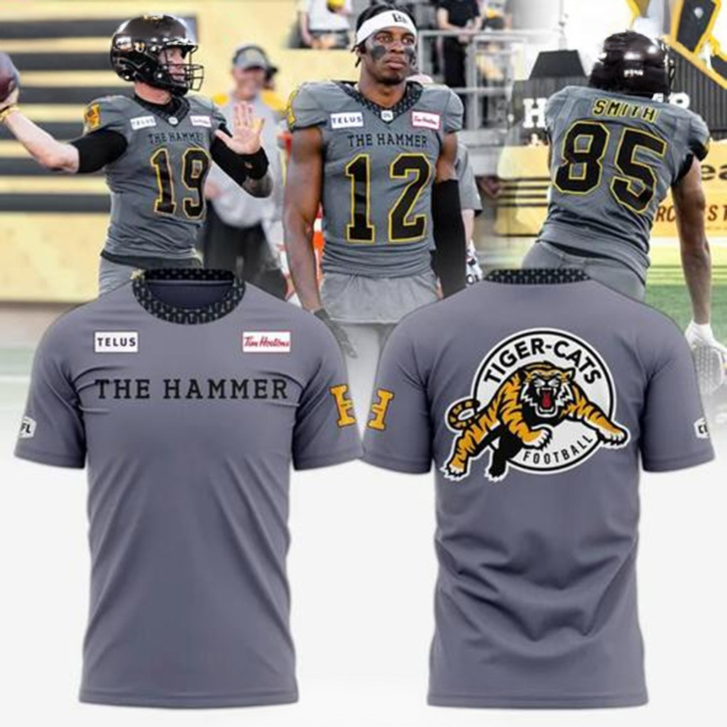 Hamilton Tiger-Cats The Hammer Limited Football Jersey Tiger-Cats Merch Dad Gifts-1