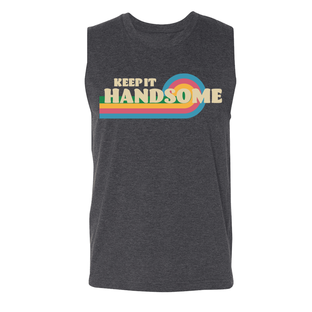 Handsome Podcast Merch Keep It Handsome Tank Top Cute Mothers Day Gifts-1