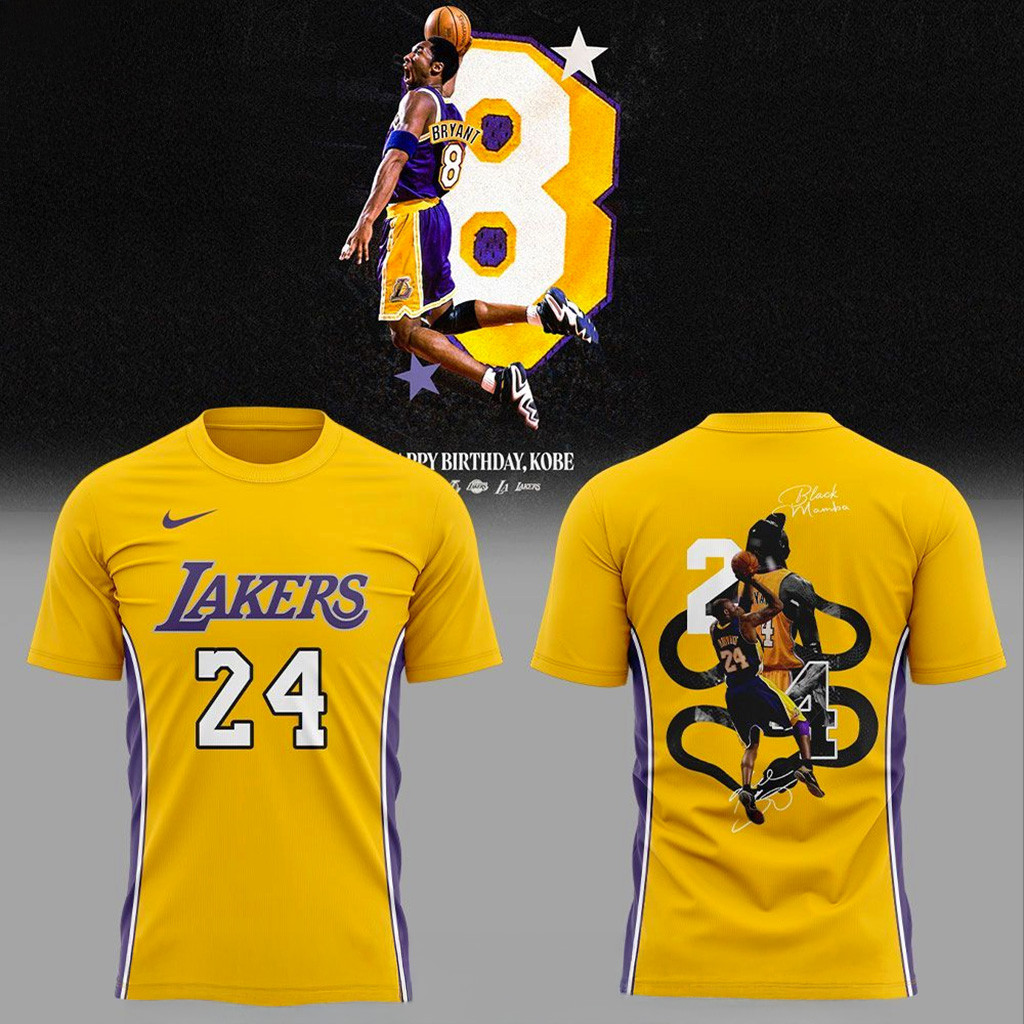 Happy Birthday Kobe Bryant Mamba Legendary Forever Hoodie Fan Merch Presents For Dad-1