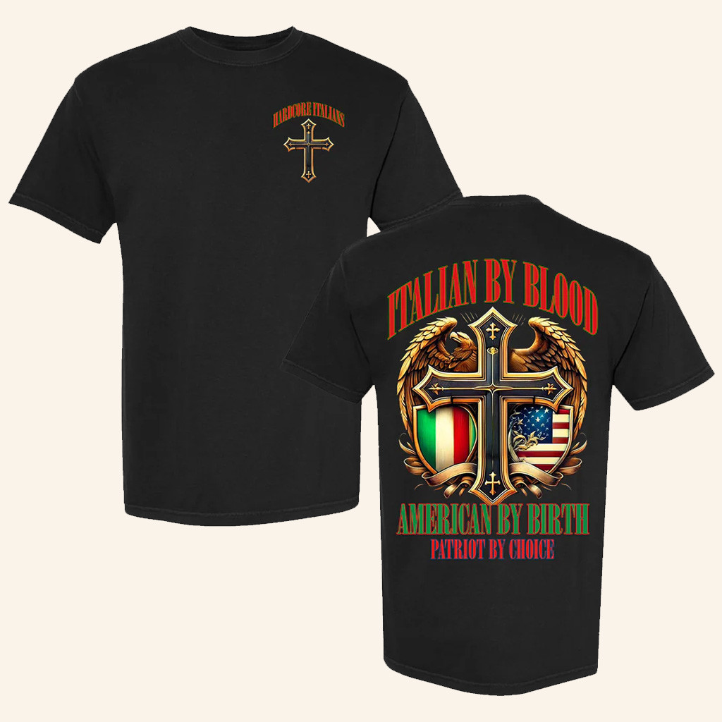 Hardcoreitalians Merch Patriot Cross T-Shirt Unique Gift For Dad-1 Hardcoreitalians Merch Patriot Cross T-Shirt Unique Gift For Dad-1