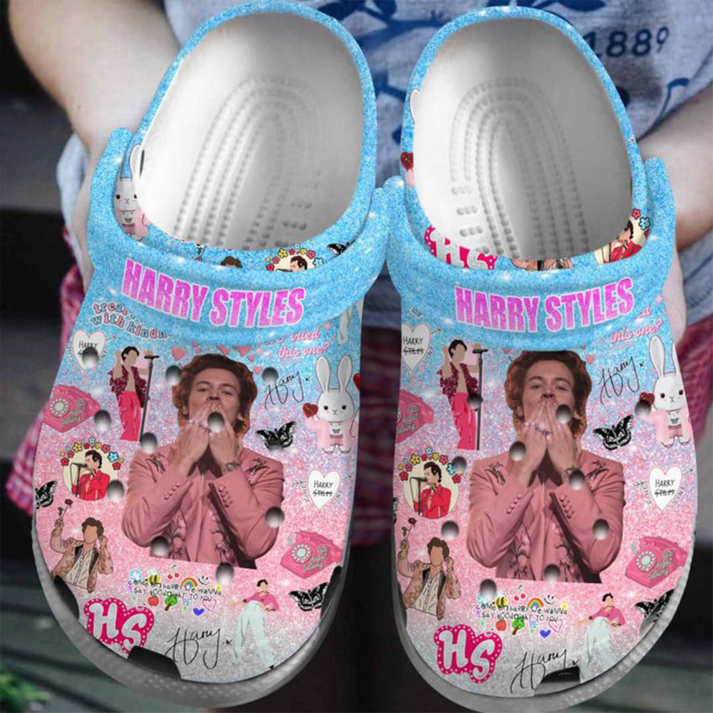Harry Styles Golden Love Away Crocs Clogs Gifts For Music Fans-1