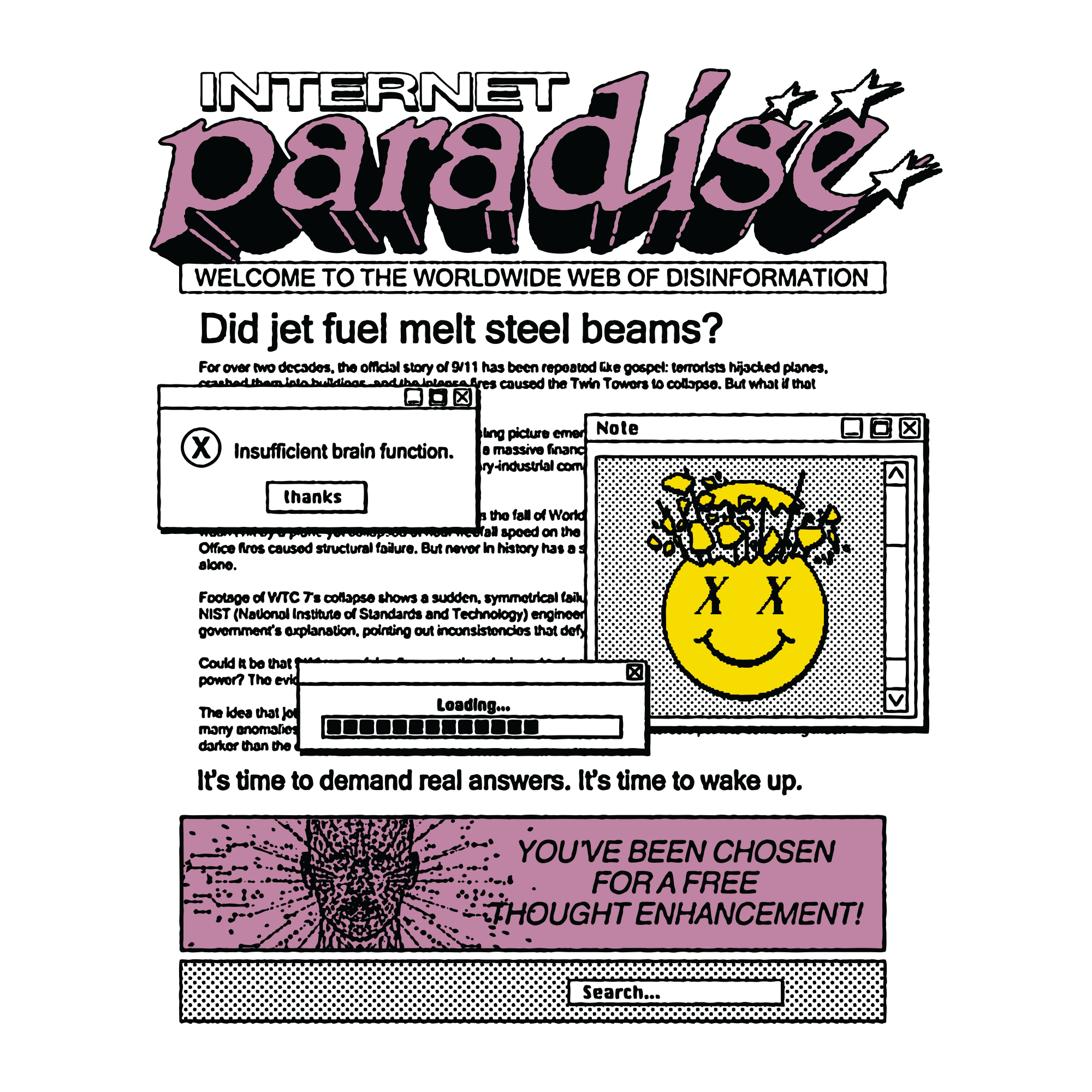 Hasanabi Merch Paradise T-Shirt Hasan Piker Merch Unique Dad Gifts For Father's Day-1