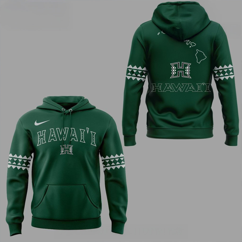 Hawaii Rainbow Warriors New 2025 Hoodie Rainbow Warriors Merch Gifts For Football Fan-1