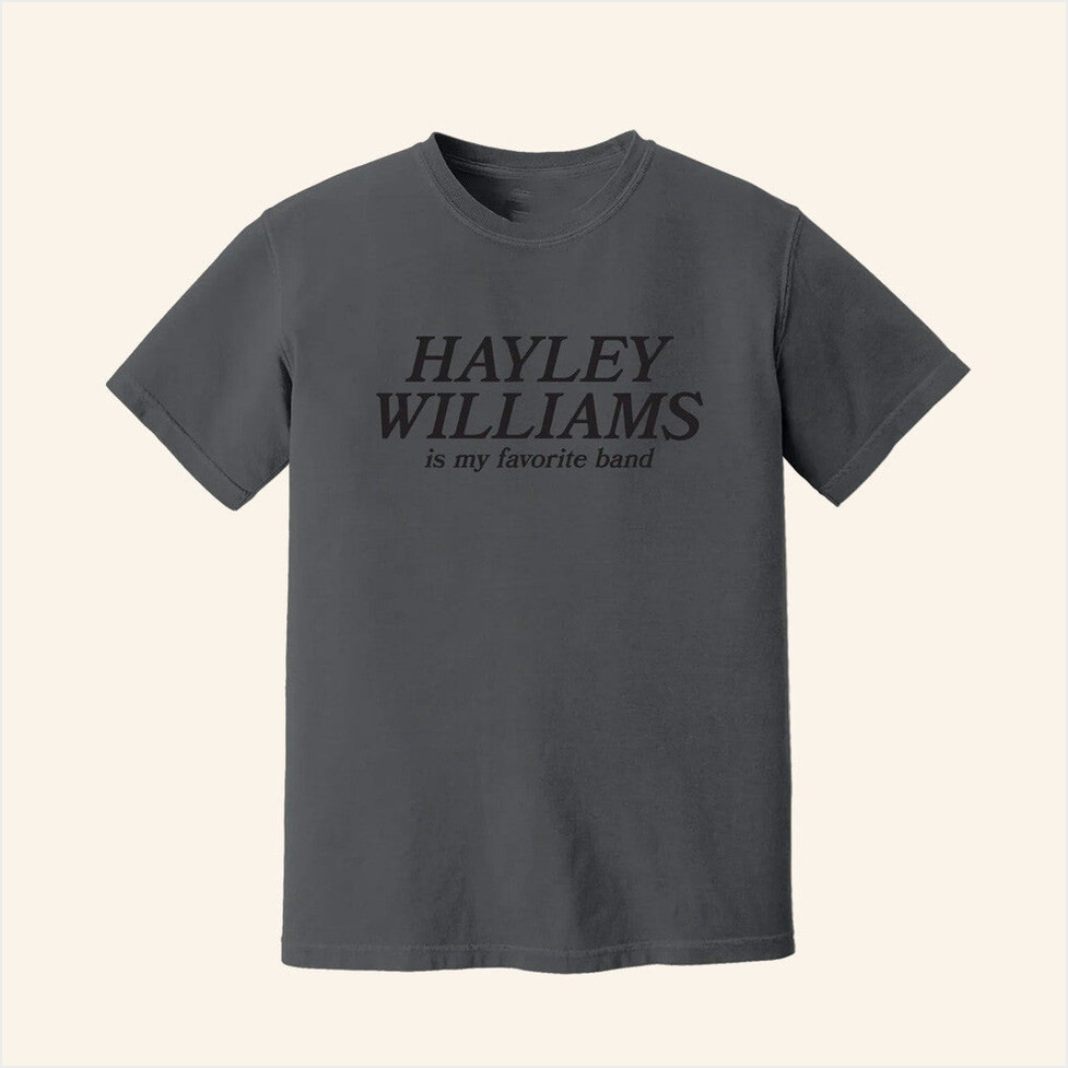 Hayley Williams Merch My Favorite Band T-Shirt Best Gifts For Music Lovers Gifts For Besties-1