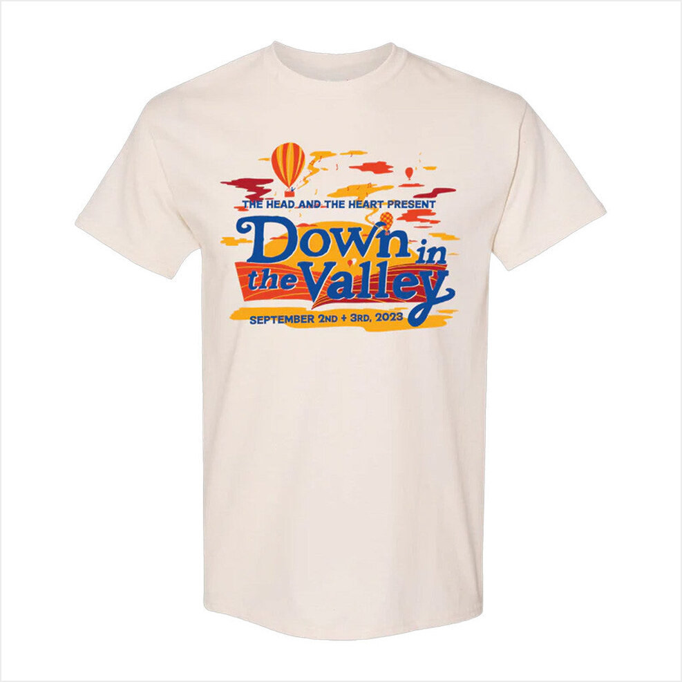 Head And The Heart Merch Down In The Valley Event T-Shirt Best Gifts For Music Lovers-1