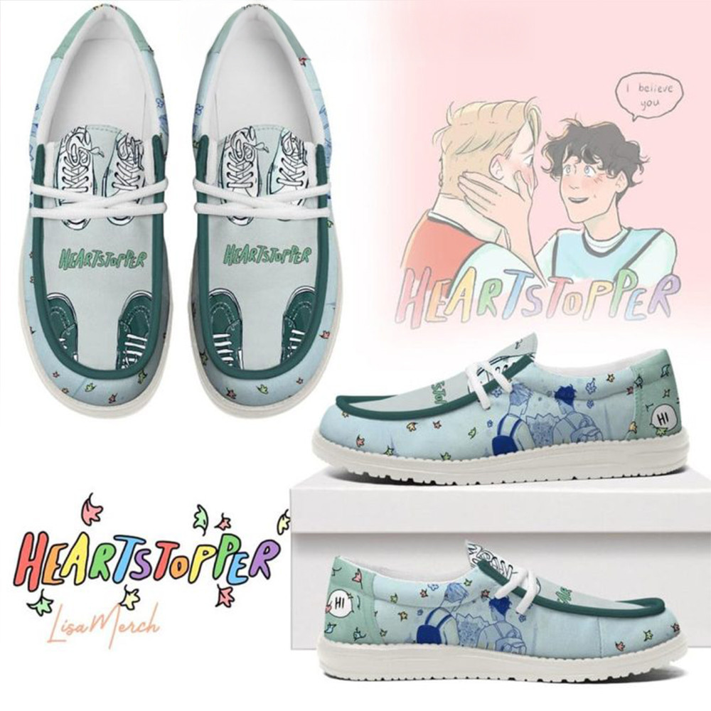 Heartstopper Hello There 2025 Hey Dude Shoes Gifts For Movie Fans-1