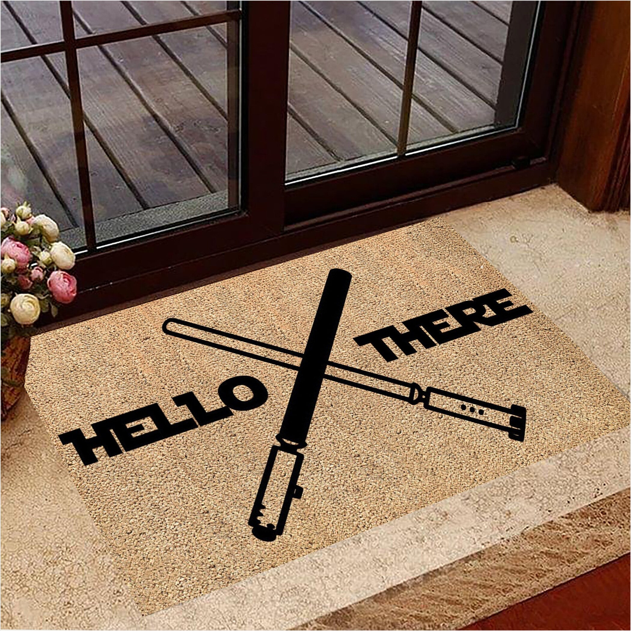 Hello There Doormat Star Wars Hello There General Kenobi Doormat Birthday Gifts For Best Friend-1