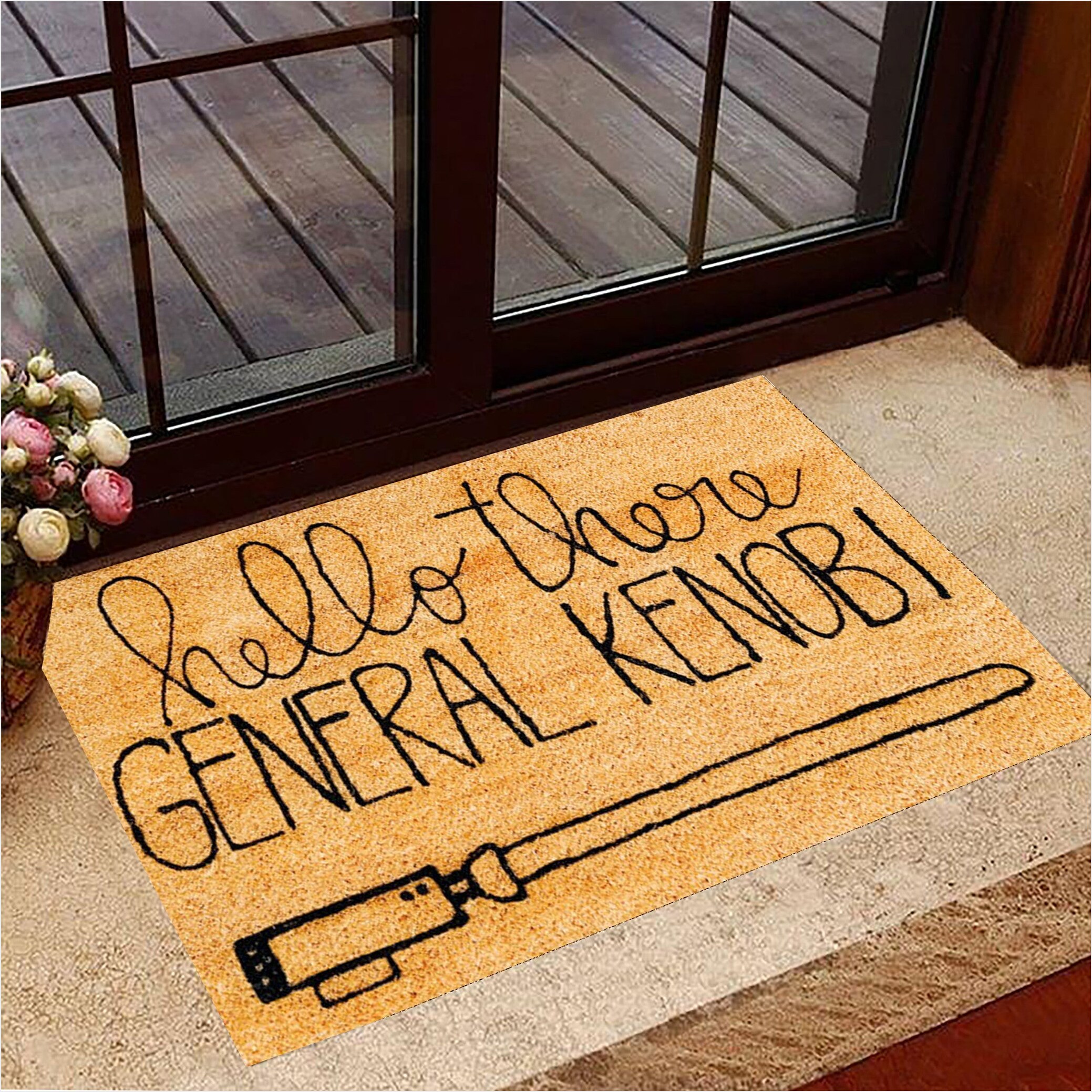 Hello There General Kenobi Doormat Gifts For Star Wars Fans Birthday Gifts For Best Friend-1