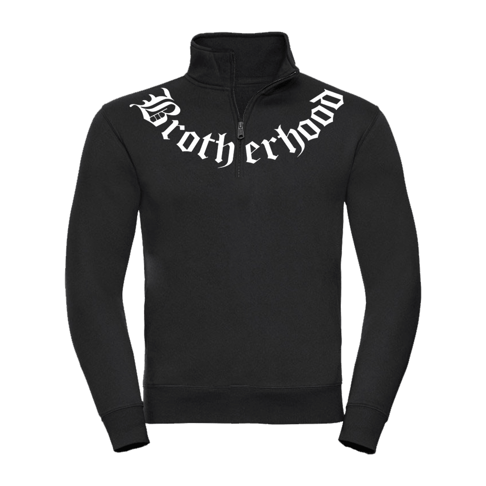 Hells Angels Brotherhood Support 81 World Half Zip Jacket Big Red Machine Jacket-1