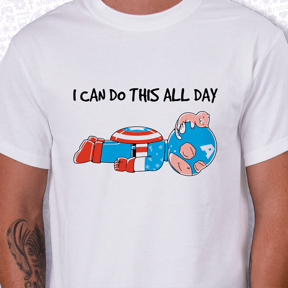 Helluva Boss Merch Naomori I Can Do This All Day T-Shirt Best Gifts For Dad-1