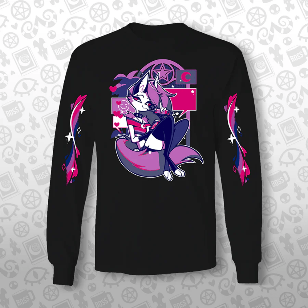 Helluva Boss Pride Merch 2025 Loona Pride Long Sleeve Shirt Meaningful Father's Day Gifts-1