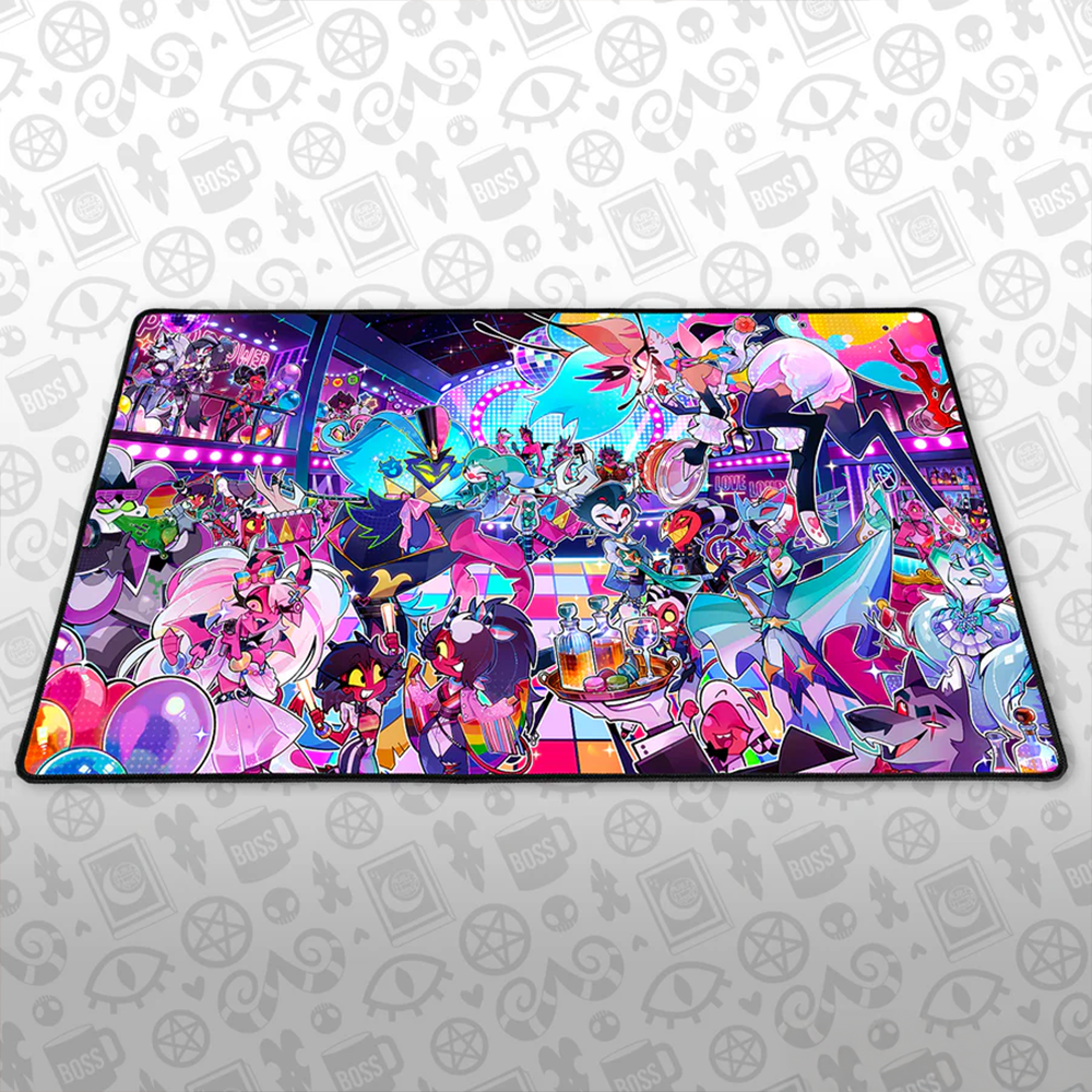 Helluva Boss Pride Merch 2025 Pride Group Desk Mat Mouse Pad For Gamers For Fans-1