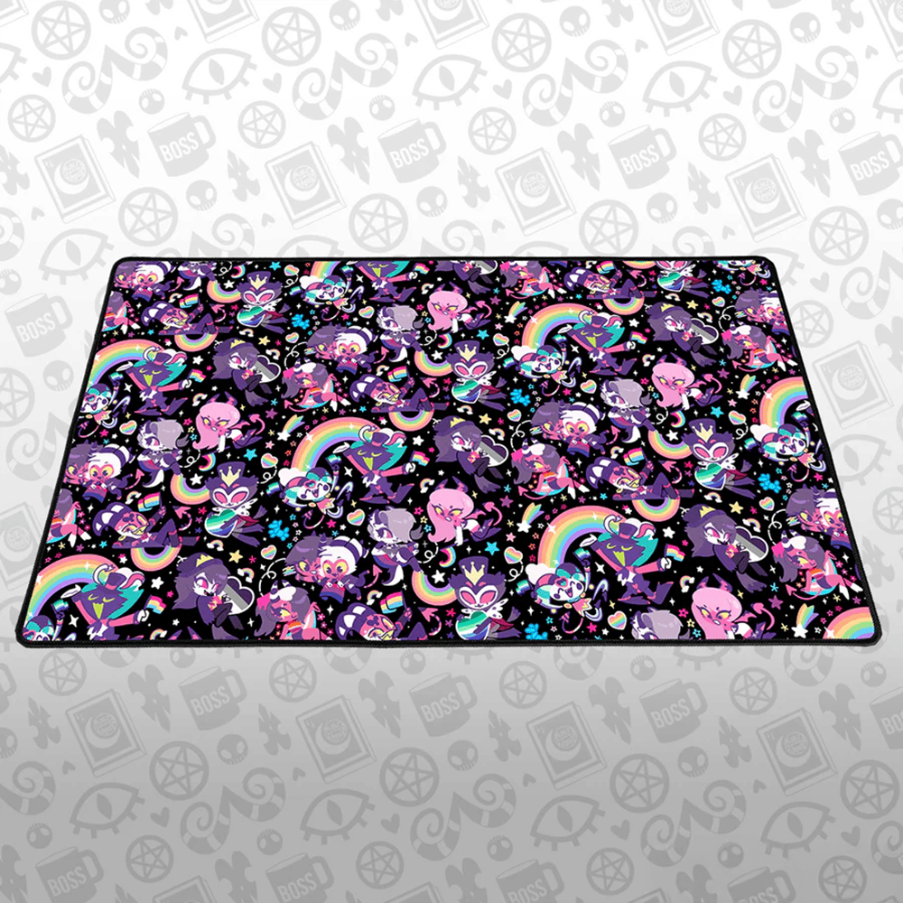 Helluva Boss Pride Merch 2025 Pride Pattern Desk Mat Mouse Pad For Gamers For Fans-1
