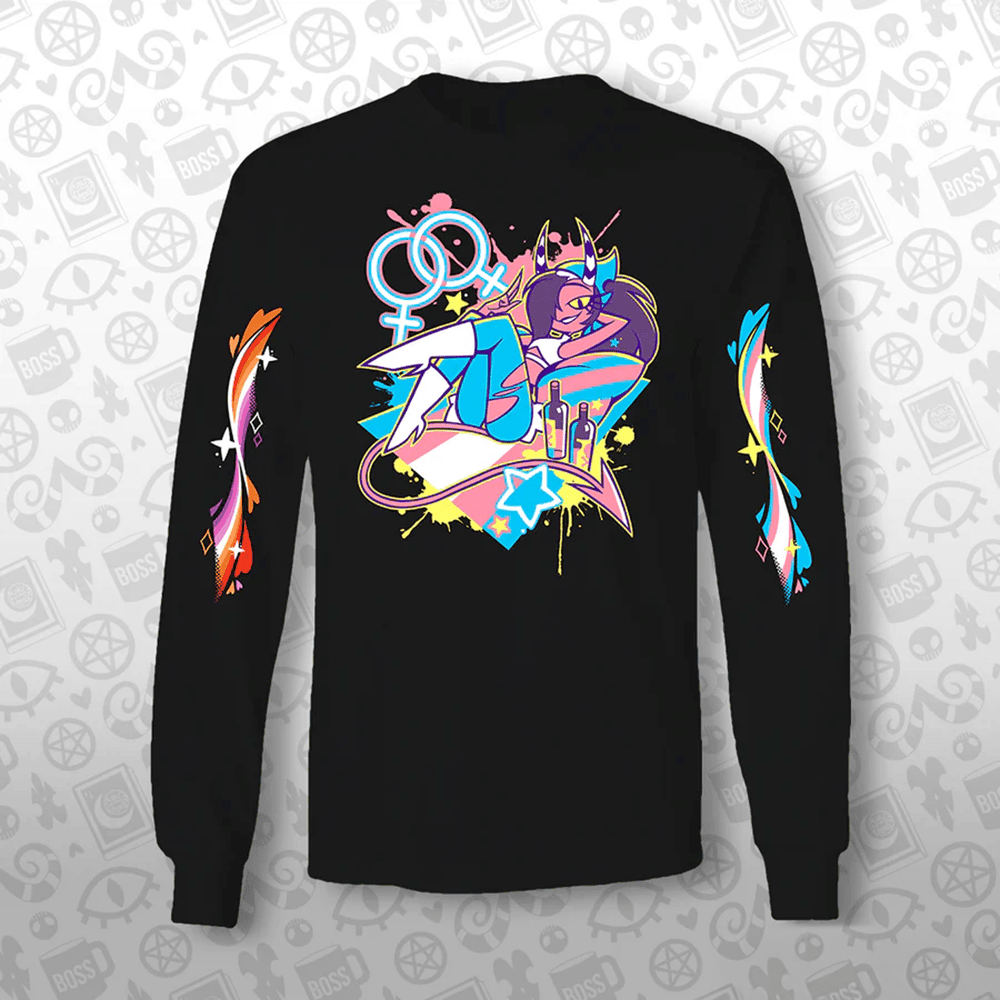 Helluva Boss Pride Merch 2025 Sallie May Pride Long Sleeve Shirt Father's Day Gifts For Husband-1