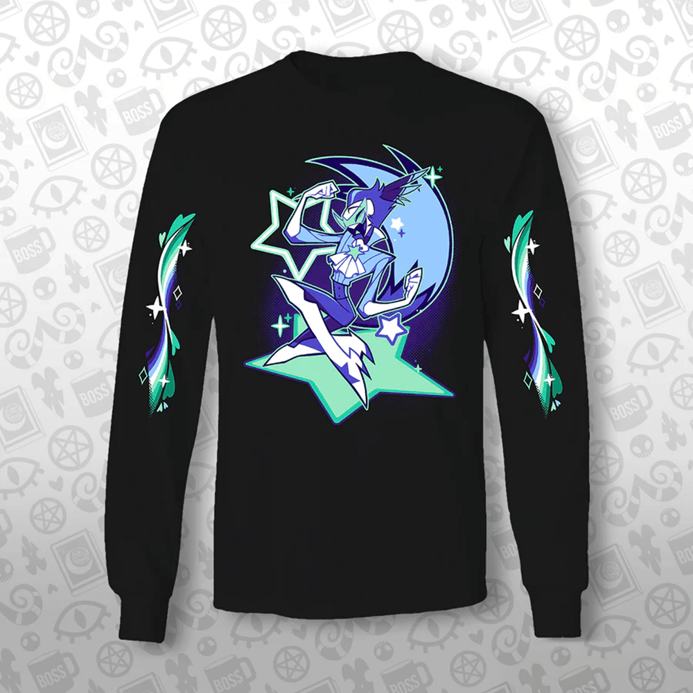 Helluva Boss Pride Merch 2025 Vassago Pride Long Sleeve Shirt Useful Gifts For Dad-1