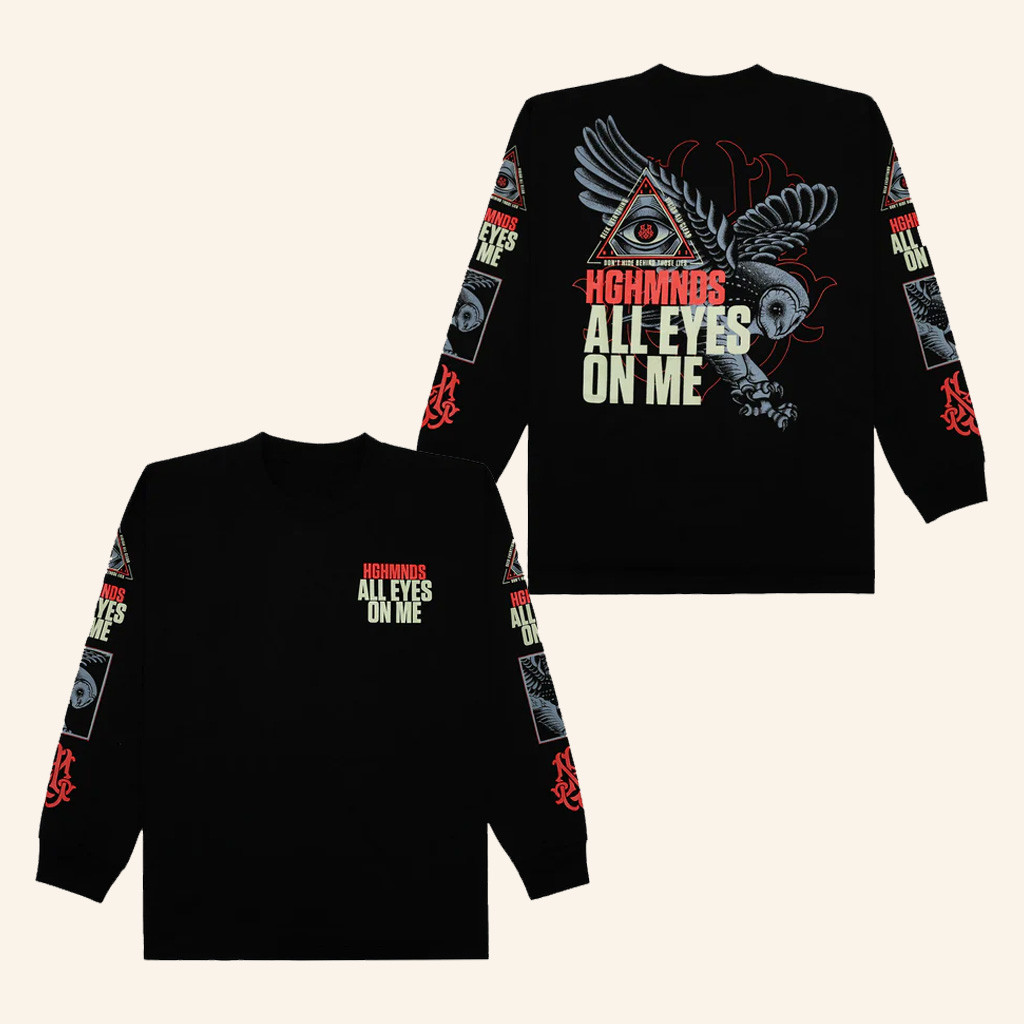 Hghmnds Merch All Eyes Long Sleeves T-Shirt Gifts For Boyfriend-1