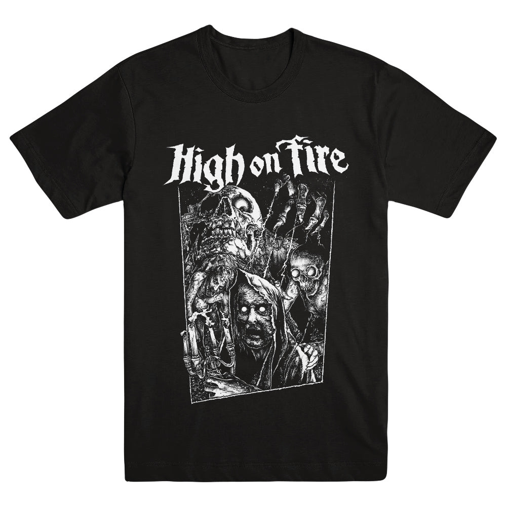 High On Fire Merch Horror Shirt High On Fire Shirt Father'S Day Gifts For Boyfriend-1